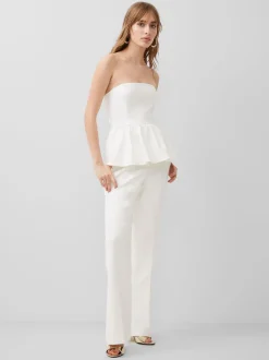 Whisper Strapless Peplum Top
