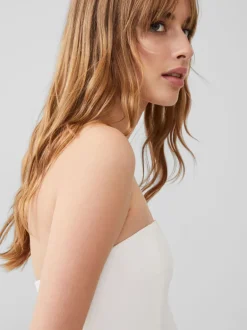 Whisper Strapless Peplum Top