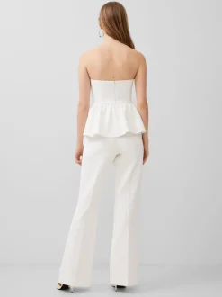 Whisper Strapless Peplum Top