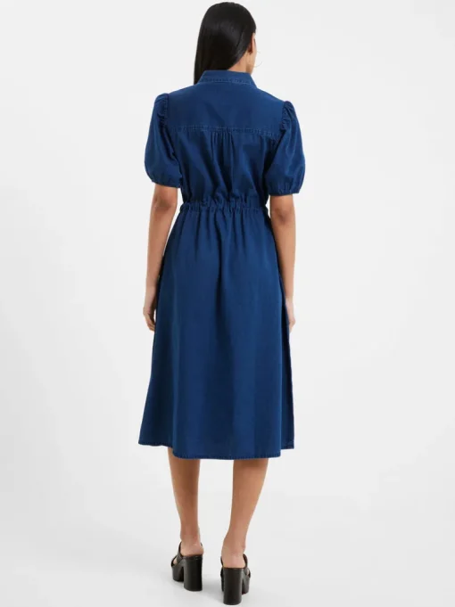 Zaves Chambray Shirt Dress