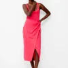 Zena Jersey Wrap Midi Dress