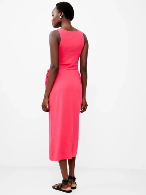 Zena Jersey Wrap Midi Dress