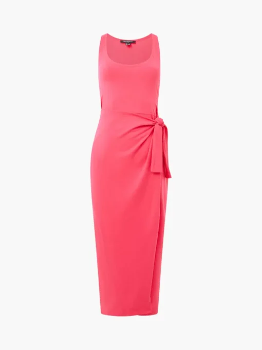 Zena Jersey Wrap Midi Dress
